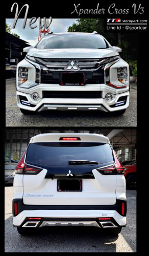 ชุดแต่ง Xpander Cross V3 Mitsubishi xpander 2020 2021แต่งสวย สเกิร์ต เอกซ์แพนเดอร์ ครอส ใหม่