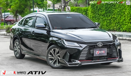 ชุดแต่ง Yaris Ativ 2022 2022 2025 ทรง Nexter by ASC - ชุดแต่ง New Yaris ATIV, New Yaris ATIV แต่งสวย