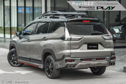ชุดแต่ง Xpander Cross Play 2025 ทรง REFINEZ - ชุดแต่ง All New Xpander Cross HEV Play หล่อเข้ม