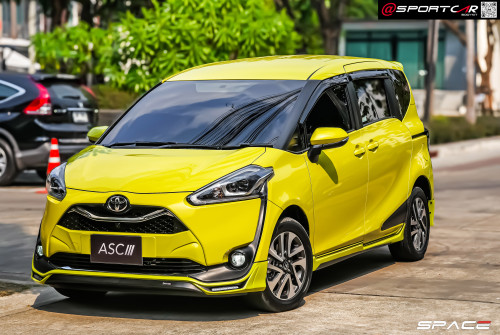 ชุดแต่งSienta ทรงSPACE ท่อคู่ แต่งสวย ,สเกิร์ตรอบ คันเซียนต้า Toyota Sienta