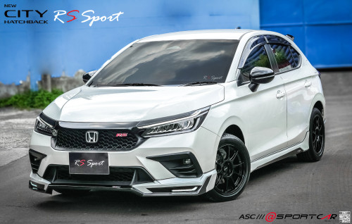 ชุดแต่ง Honda City Hatchback 2024 2025 ไมเนอร์เชนจ์ ดีไซน์ RS sport งานแท้ , ฮอนด้าซิตี้ 5 ประตู HEV