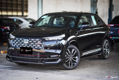 ชุดแต่ง HRV 2024 2025 ทรง RS Sport, HRV แต่งสวย, สเกิร์ตรอบคัน HRV, ของแต่ง HRV ท่อคู่, HRV Sport