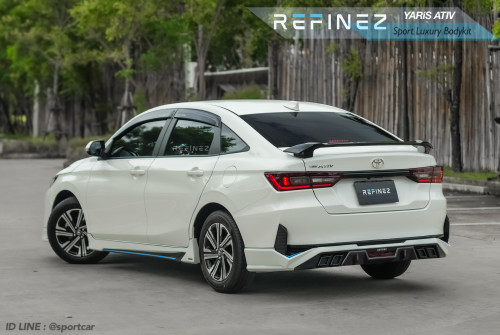 ชุดแต่ง Yaris Ativ 2022 2024 2025 ทรง REFINEZ Luxury by ASC - New Yaris ATIV แต่งสวย Premium Luxury