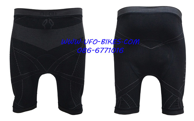 กางเกงขี่จักรยาน U.CR+ รุ่น Bamboo ขาสั้น [5 ส่วน] 