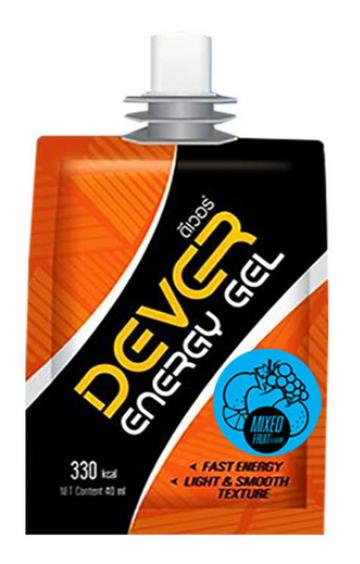DEVER Energy gel ดีเวอร์ เครื่องดื่มแบบเจล รสผลไม้รวม 100 มล.
