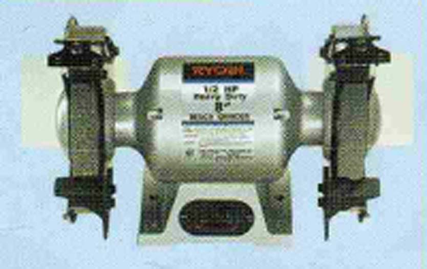 หินเจียร์แท่น (bench grinder) ขนาด 8quot; ryobi/bg-800