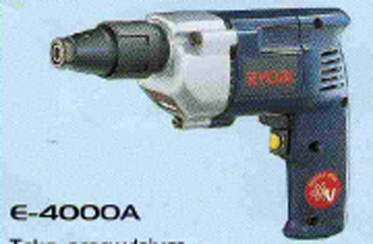 ไขควงไฟฟ้า (impact drivers/screwdirvers) ryobi/e-4000a