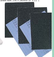 กระดาษทราย Economy aluminium oxide cloth sheets model SEN-200