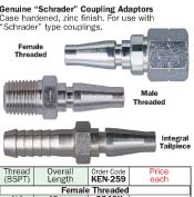 Genuine\'Schrader\' Couplings Adaptors  model PCL-259