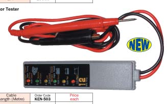 เครื่องเทสก์แบตเตอรี่ Battery and Alternator Tester/KEN-503