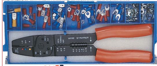 คีมย้ำหางปลา Multi - purpose crimping plier kit/KEN-515