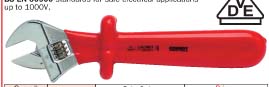 ประแจเลื่อนกันไฟ insulated adjustable wrenches/KEN-534