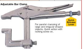 คีมล็อค adjustable bar clamp/SEN-558