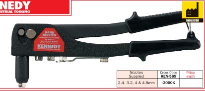 คีมย้ำรีเวท heavy duty lever action riveter/KEN-569