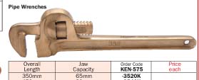 ประแจจับแป๊บ pipe wrenches/KEN-575