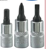 บ็อคเดือย screwdriver sockets/KEN-582