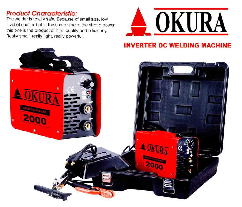 ตู้เชื่อมอินเวอร์เตอร์ GR2-2000 inverter dc welding machine/OKU-189