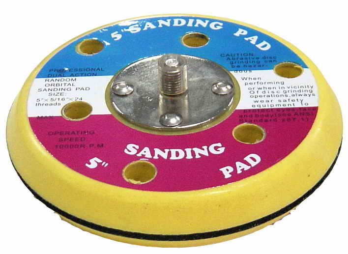 แผ่นรองกระดาษทรายตีนตุ๊กแก 5quot;-6quot; sanding pad/OKU-127