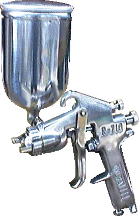 กาพ่นสี spray gun R-710G/OKU-148