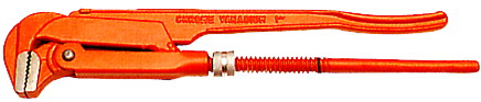 ประแจจับแป๊บขาคู้ bent nose pipe wrench/OKU-226