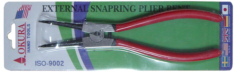 คีมถ่างแหวนปากงอ snapring plier/OKU-235