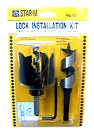 โฮลซอว์เจาะลูกบิด lock installation kit/OKU-406
