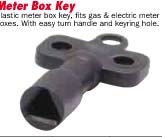 กุญแจสามเหลี่ยม Meter Box Key/KEN-588