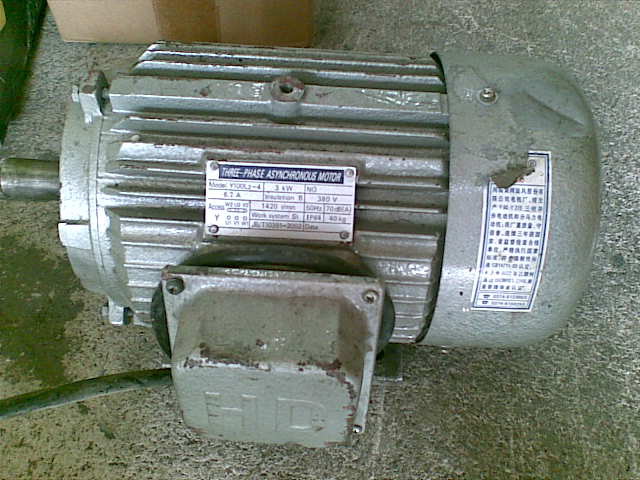 มอเตอร์ไฟฟ้า Electric Motor  380V 4HP 3 KW