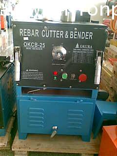 เครื่องตัดและดัดเหล็กไฟฟ้า rebar cutterbender/okcb-25