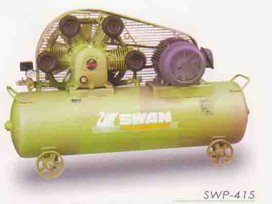 ปั๊มลมลูกสูบ SWAN 15 HP air cooled piston compressors/ swp-415