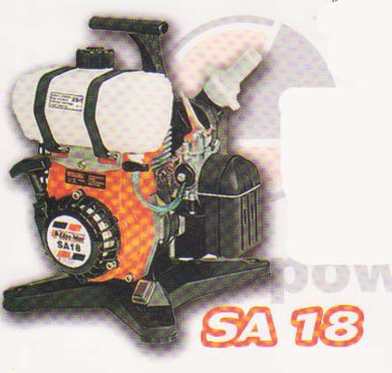 ปั๊มน้ำแบบเครื่องยนต์ oleo-mac made in ITALY/ SA18