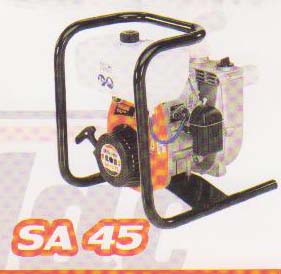 ปั๊มน้ำแบบเครื่องยนต์ oleo-mac made in ITALY/ SA45