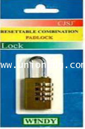 กุญแจแบบใช้รหัส PADLOCK
