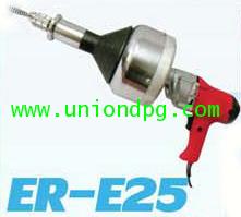 เครื่องล้างท่ออุดตัน เครื่องทะลวงท่ออุดตัน งูเหล็ก ER-E25 /400 W 10mm ยาว 7.5 เมตร