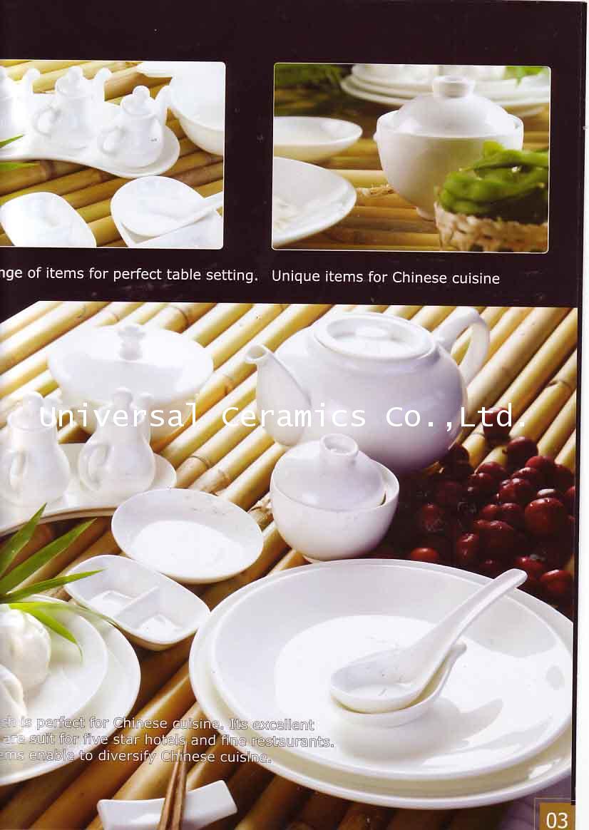 ขายส่ง ขายปลีก ถ้วยชาม เซรามิค Royal Bone China Shape Chinese