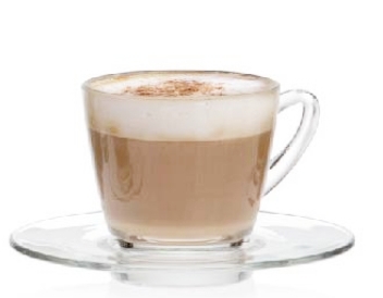 ชุดแก้วกาแฟ แก้วโอเชียนกลาส KENYA CAPPUCINO  CUP 245 ml.  KENYA CAPPUCINO  SAUCER