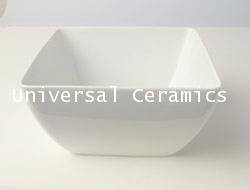 ชามสลัดสี่เหลี่ยม 19.0 ซม. Royal Porcelain รหัส P4121 - 2 ใบ