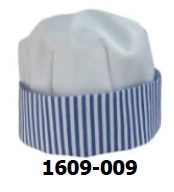หมวกกุ๊ก ลายฟ้า รหัส 1609-009