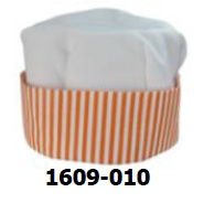 หมวกกุ๊ก ลายชมพู รหัส 1609-010