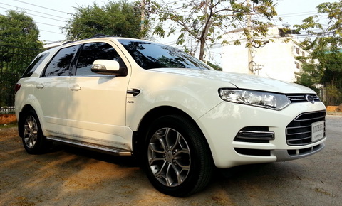 2013 FORD TERRITORY 2.7TDCI (DIESEL) 7 ที่นั่ง สีขาว 1
