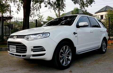2013 FORD TERRITORY 2.7TDCI (DIESEL) 7 ที่นั่ง สีขาว 2