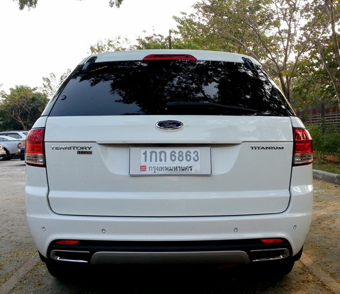 2013 FORD TERRITORY 2.7TDCI (DIESEL) 7 ที่นั่ง สีขาว 7