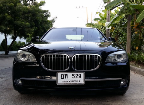2010 BMW 740LI (F02) สีดำ