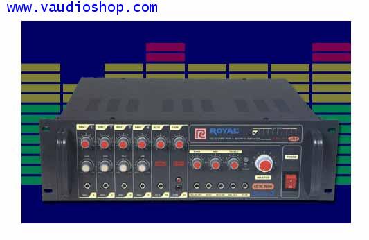 POWER MIXER AC/DC 200W ROYAL PCE-320S
