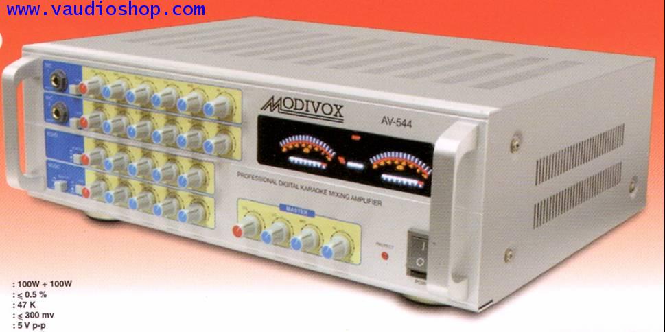 Power Mixer Karaoke MODIVOX AV-544