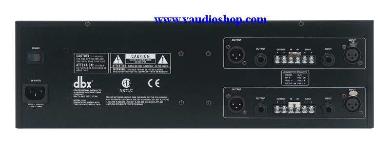 dbx 2231 Dual Channel 31-Band EQ with Limiter (ของแท้ มหาจักร) 1