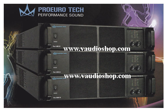 POWER AMP ยูโรเทค PROEURO TECH PRO-1000 XI