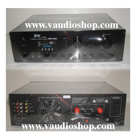 Karaoke Amp PK Audio MB-888 (USB/SD CARD)