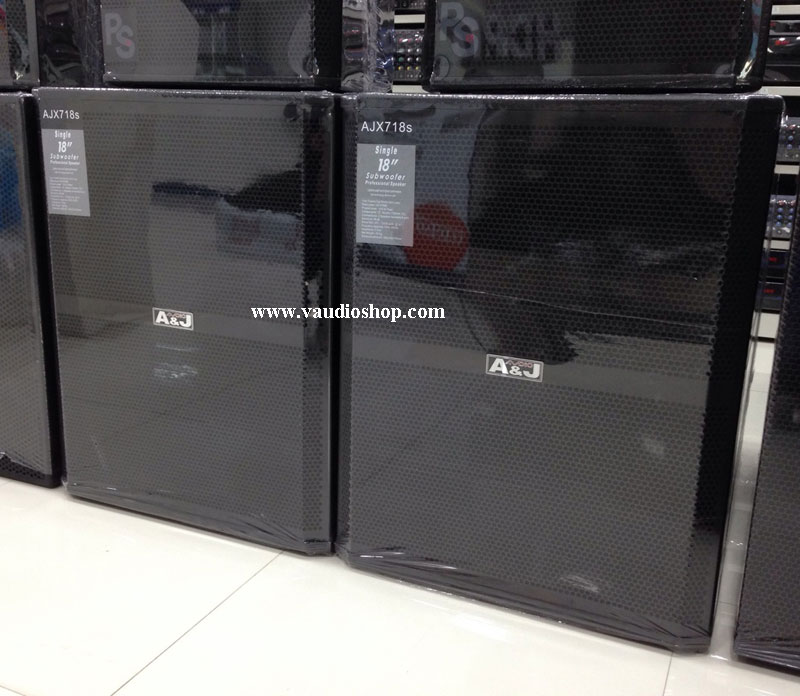 ตู้ลำโพงซับวูฟเฟอร์ 18 นิ้ว AJ AUDIO รุ่น AJX-718S