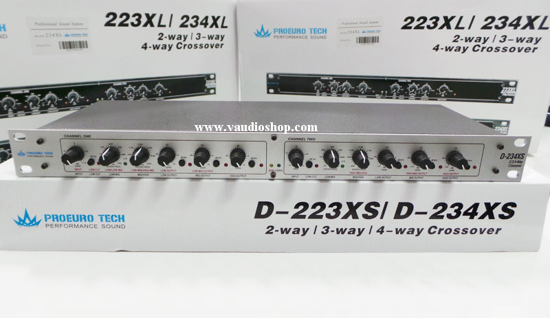 Crossover EUROTECH D-234XS สีเงิน